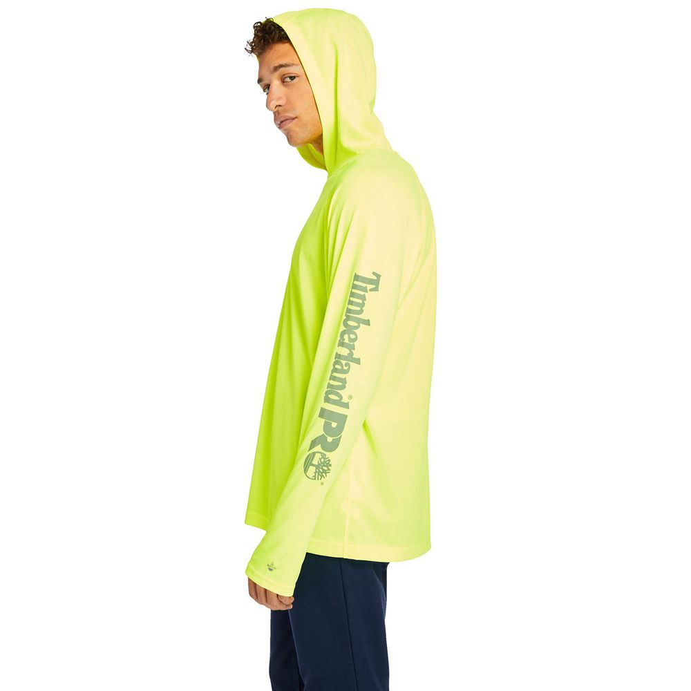 Timberland Mens Sweatshirts PRO® Wicking Good Hoodie - Green - India AV6081742